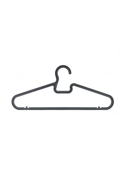 devigo 10-Piece Clothes Hanger Thin Model Durable Clothes Hanger Anthracite