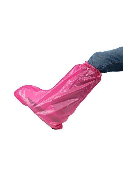 ADYMEDİKALVET Çizme Galoş Pembe 10 Adet