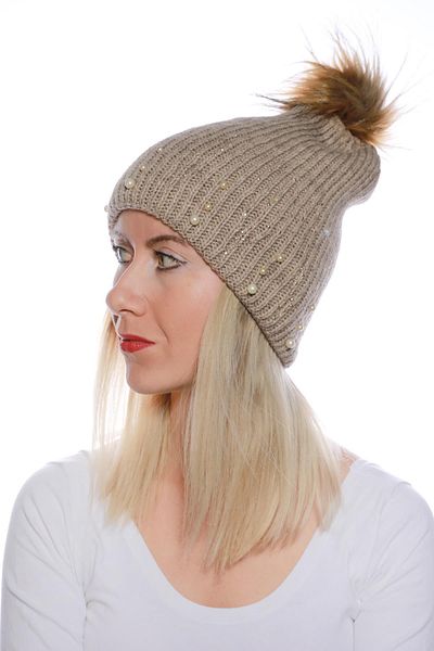 toptanhanem Luxury Beret Where Elegance and Warmth Meet – Milky Brown