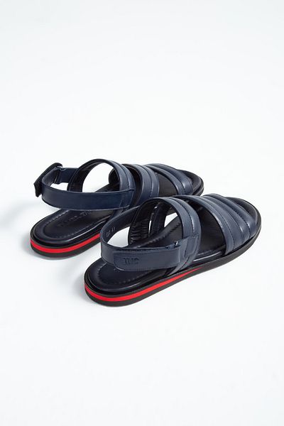Tamer Tanca Men's Genuine Leather Flat Sandals 537 583 Erk Sndlt Y23