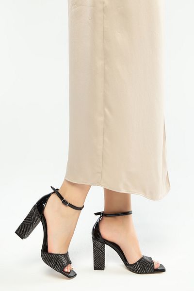 Tamer Tanca Women's Vegan Heeled Shoes 292 2528 Bn Sndlt Y23