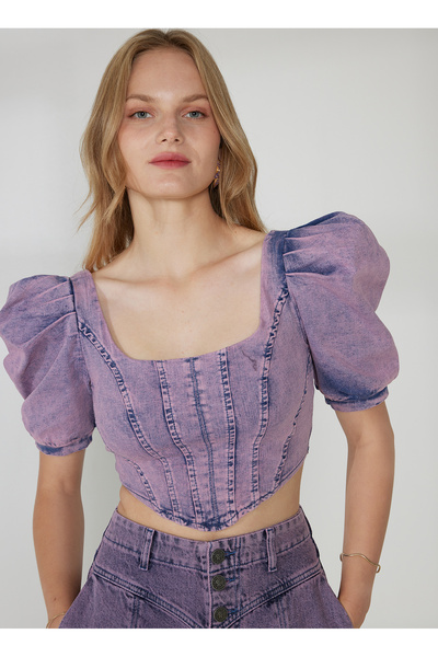 Rocky girl Karpuz Kol V Kesim Pembe Büstiyer