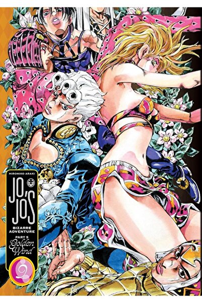 Viz Media Jojos Bizarre Adventure Part 5 Golden Wind Vol 9 HC İngilizce
