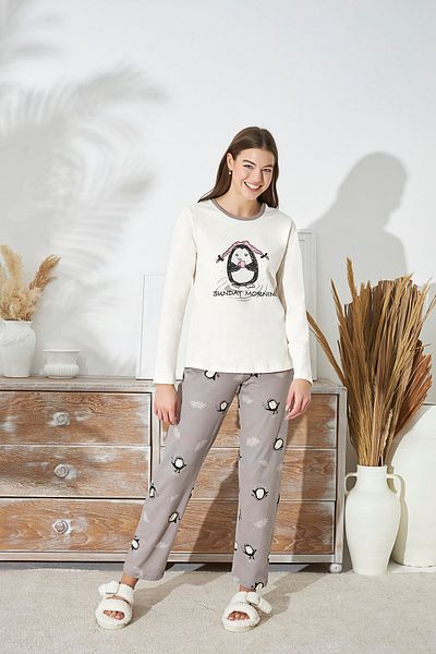 Sevim 14973 SET PIJAMASE IMPRIMAT