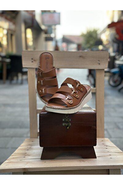 Venüs 23028000Y Hakiki Deri Full Ortopedik Günlük Terlik