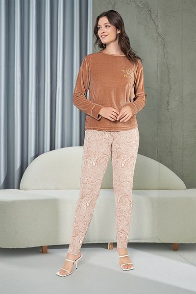 Sevim 15166 EMBROIDERED PAJAMAS SET