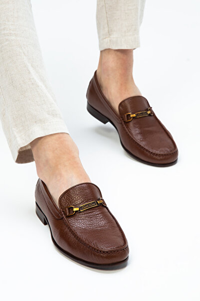 Tamer Tanca Erkek Hakiki Deri Loafer Ayakkabı 537 3189 Erk Ayk Y23