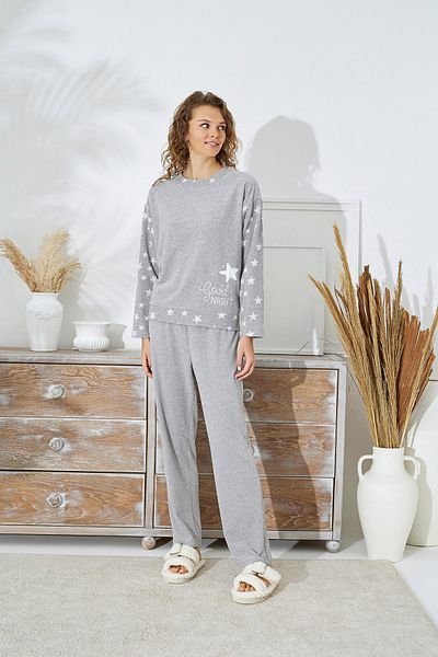 Sevim 14988 EMBROIDERED PAJAMAS SET