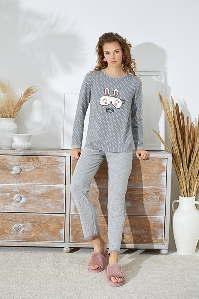 Sevim 15080 SET PIJAMASE BRODATE