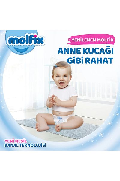Molfix Baby Diapers Ultra Pack Size 5 78 Pcs