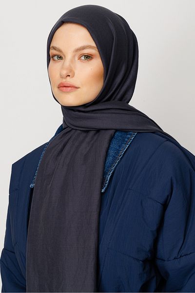 Mooncorn Anthracite Cotton Scarf Shawl