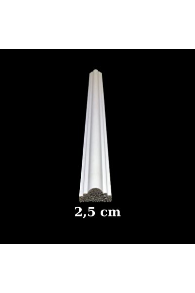 decofloor Dekoratif Boyanabilir Dolap Duvar Çıtası 2,5 cm ÇITA005