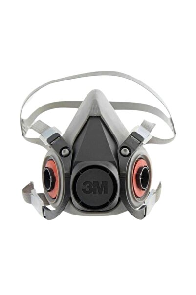 3M 6200 Yarım Yüz Gaz ve Solunum Maskesi - Orta Boy