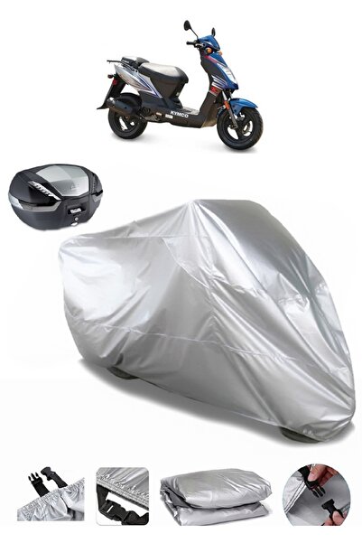 Breen Kymco Agility 50 Rear Bag Compatible Tarpaulin Premium Quality Motorcyc...