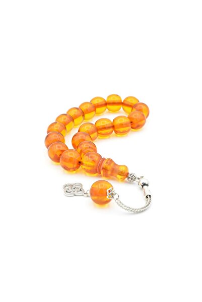 Murty99 Ασημένια επιμεταλλωμένη καρφίτσα πορτοκαλί συμπίεσης κεχριμπαριού Efe...