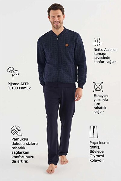 Mod Collection Mod 3755 Fermuarlı Şık Spor Eşofman Takım