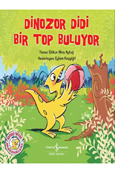 TÜRKİYE İŞ BANKASI KÜLTÜR YAYINLARI 2-5 Yaş Dinozor Didi Hikaye Seti - 4 Kitap