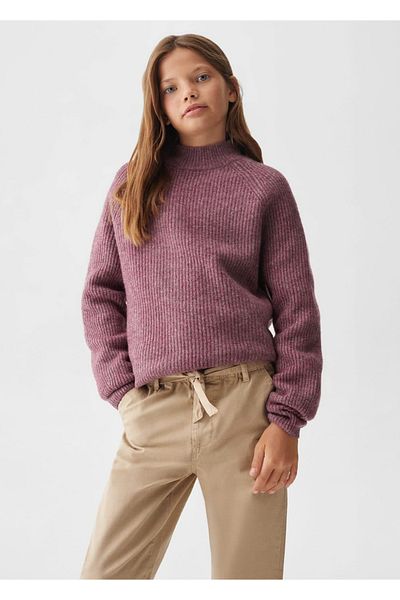 MANGO Kids Παντελόνι από χαρτοσακούλα