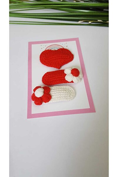 Kadın Girişimciler Atölyesi Crveni Zerafet set od 3 delova, ručno izrađen sa ...