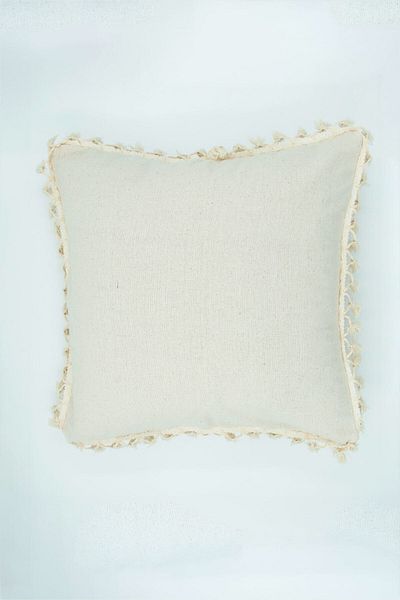 NDC HOME Special Design Single Linen Cream Throw Pillow Case 43x43