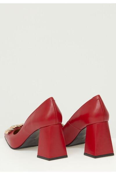 Gizzelli shoes Tokalı Klasik Topuklu Ayakkabı