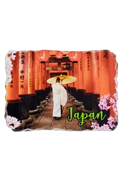 Dünyadan Hediyeler Japonya Temalı Kırık Magnet