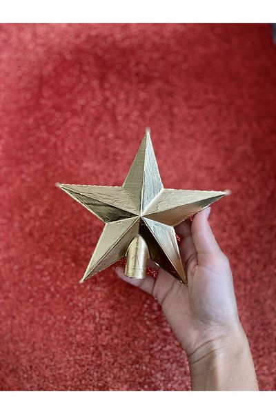 Mini Tasarım Atölyem Christmas Tree Star Peak Ornament