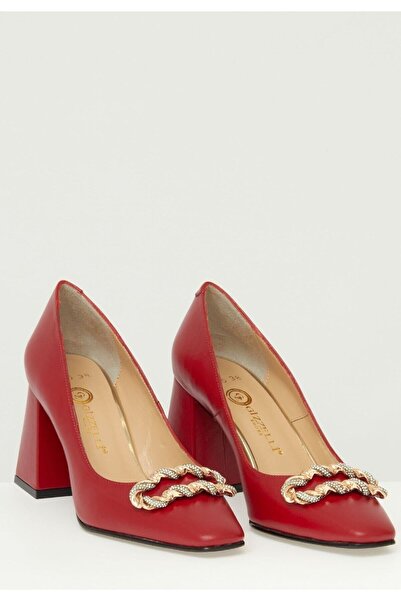 Gizzelli shoes Tokalı Klasik Topuklu Ayakkabı