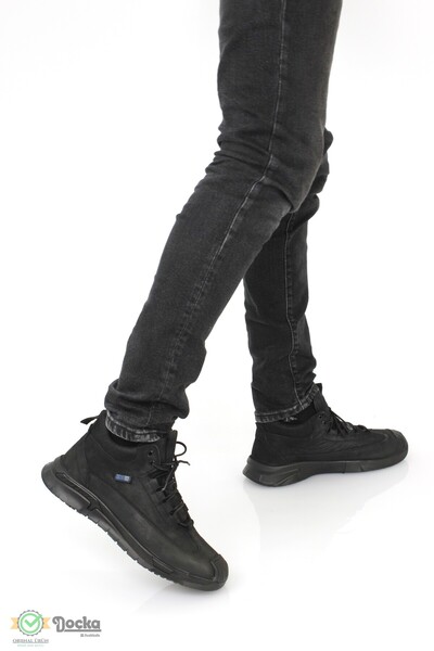 Scootland Erkek Hakiki Deri Spor Tarz Günlük Sneaker Bot