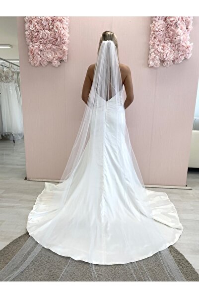 BBA TULLE STORE Voal de mireasă, voal de mireasă din tul, voal lung de mireas...