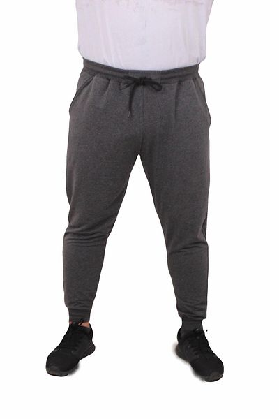 MocGrande Μεγάλο μέγεθος Basic Φούτερ Full Lycra 11516 ANTHRACITE MELANGE