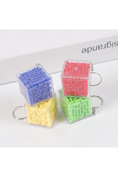 Disney 3D Labirent Küp Bulmaca Anahtarlık Eğitici Oyuncak Yaratıcı Tasarım