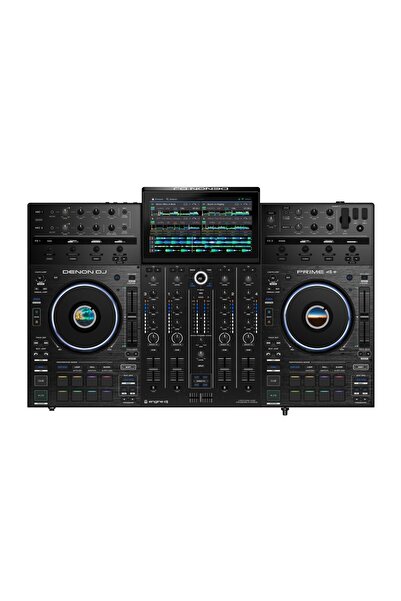 DENON DJ Prime4+ | İkinci Nesil Profesyonel 4-Kanal DJ Controller, Standalone Player