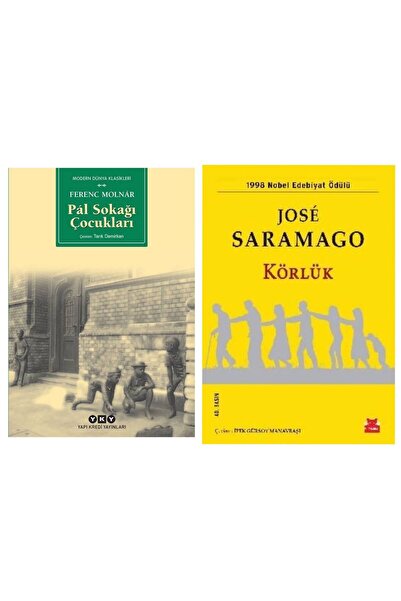 Yapı Kredi Yayınları Pal Sokağı Çocukları - Ferenc Molnar - Körlük - Jose Saramago
