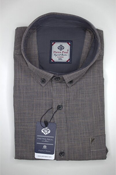 Cosmen King Size Cotton Patterned Men's Shirt