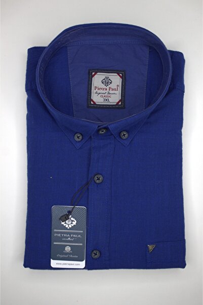 Cosmen King Size Cotton Patterned Men's Shirt