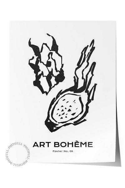 Postifull Απαλή αφίσα Boho Nordic με θέμα Duar - Διακόσμηση σαλονιού, κουζίνας και υπνοδωματίου