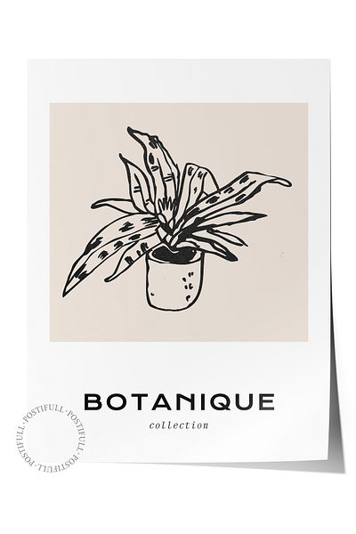 Postifull Απαλή αφίσα Boho Nordic με θέμα Duar - Διακόσμηση σαλονιού, κουζίνας και υπνοδωματίου