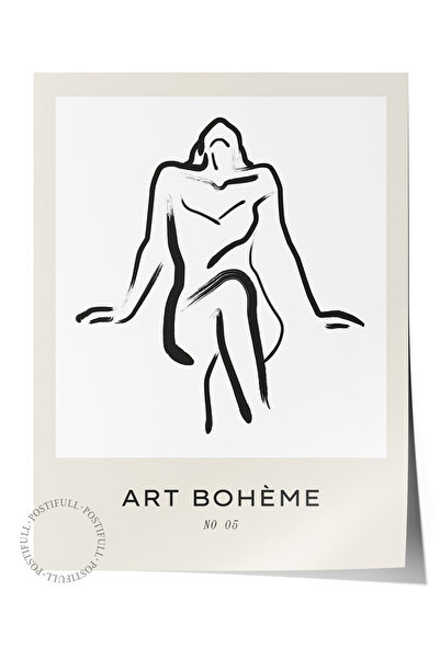 Postifull Απαλή αφίσα Boho Nordic με θέμα Duar - Διακόσμηση σαλονιού, κουζίνα...