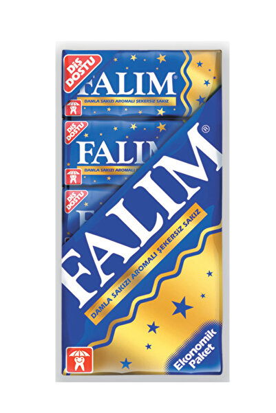 Aroma Falım Damla Sakız Aromalı Şekersiz Sakız 35gr*5'li Paket