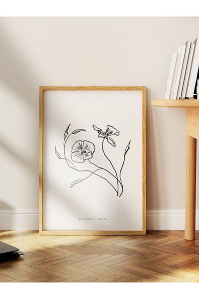 Postifull Απαλή αφίσα Boho Nordic με θέμα Duar - Διακόσμηση σαλονιού, κουζίνας και υπνοδωματίου