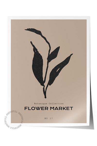 Postifull Απαλή αφίσα Boho Nordic με θέμα Duar - Διακόσμηση σαλονιού, κουζίνας και υπνοδωματίου
