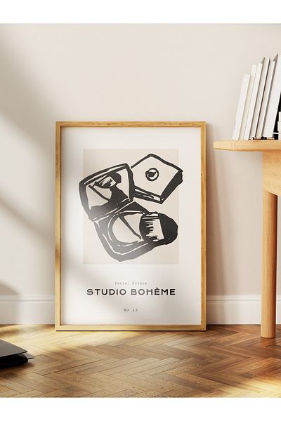 Postifull Απαλή αφίσα Boho Nordic με θέμα Duar - Διακόσμηση σαλονιού, κουζίνας και υπνοδωματίου