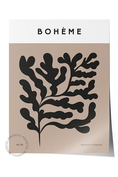 Postifull Απαλή αφίσα Boho Nordic με θέμα Duar - Διακόσμηση σαλονιού, κουζίνας και υπνοδωματίου
