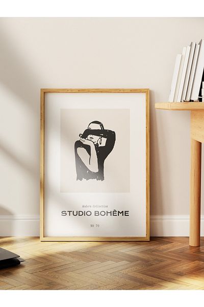 Postifull Απαλή αφίσα Boho Nordic με θέμα Duar - Διακόσμηση σαλονιού, κουζίνας και υπνοδωματίου