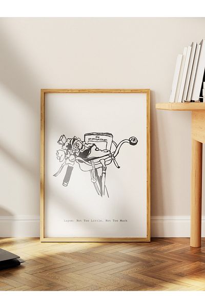 Postifull Απαλή αφίσα Boho Nordic με θέμα Duar - Διακόσμηση σαλονιού, κουζίνας και υπνοδωματίου