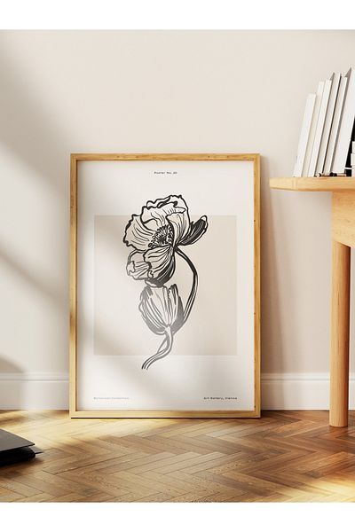 Postifull Απαλή αφίσα Boho Nordic με θέμα Duar - Διακόσμηση σαλονιού, κουζίνας και υπνοδωματίου