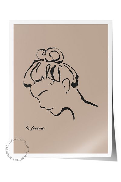 Postifull Απαλή αφίσα Boho Nordic με θέμα Duar - Διακόσμηση σαλονιού, κουζίνας και υπνοδωματίου
