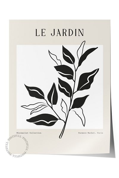 Postifull Απαλή αφίσα Boho Nordic με θέμα Duar - Διακόσμηση σαλονιού, κουζίνας και υπνοδωματίου