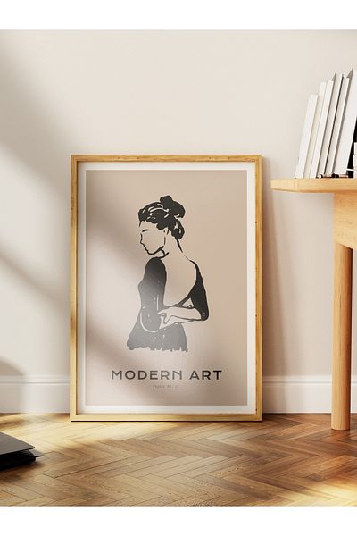 Postifull Απαλή αφίσα Boho Nordic με θέμα Duar - Διακόσμηση σαλονιού, κουζίνας και υπνοδωματίου